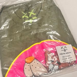 Kaws Monster Cereals Franken Berry Full Figure Pink T-Shirt XL General Mills.